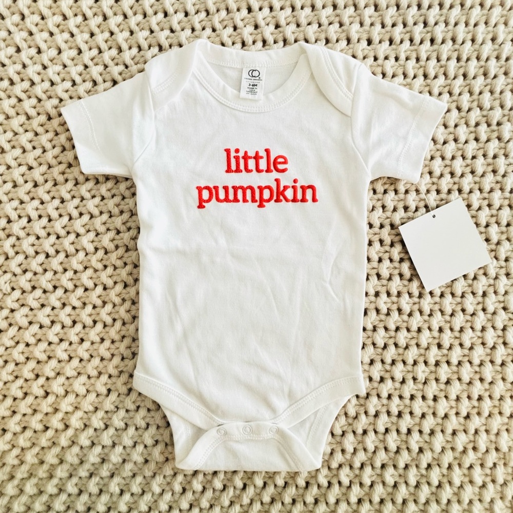 Colored Organics Little Pumpkin Onesie